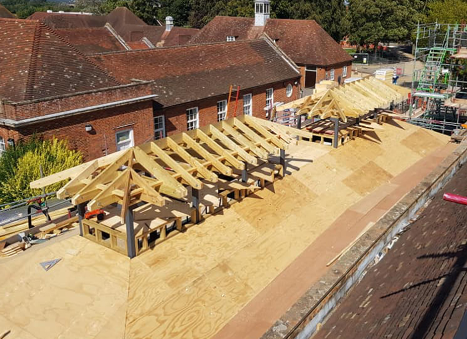 Bespoke timber frame design in Hampshire